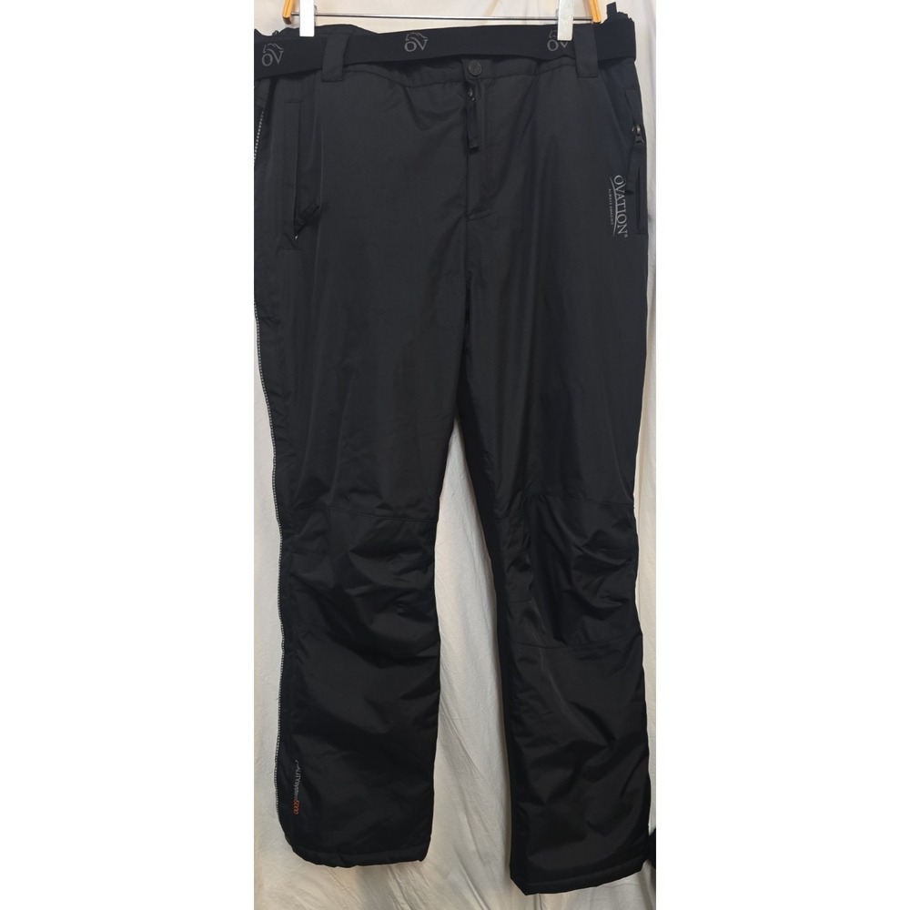 Ovation Dakota Thermo Tech L Black Winter Snow Country Equestrian Riding Pants